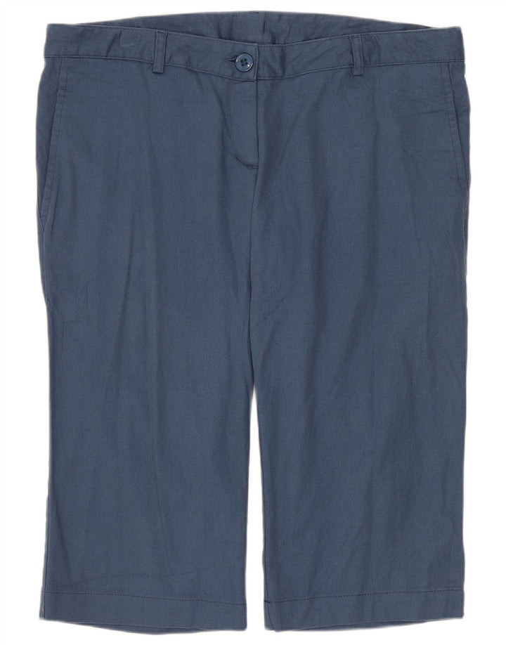 Pantaloni Capri Fila pentru femei UK 16 Large W36 L17 Bleumarin Poliamidă
