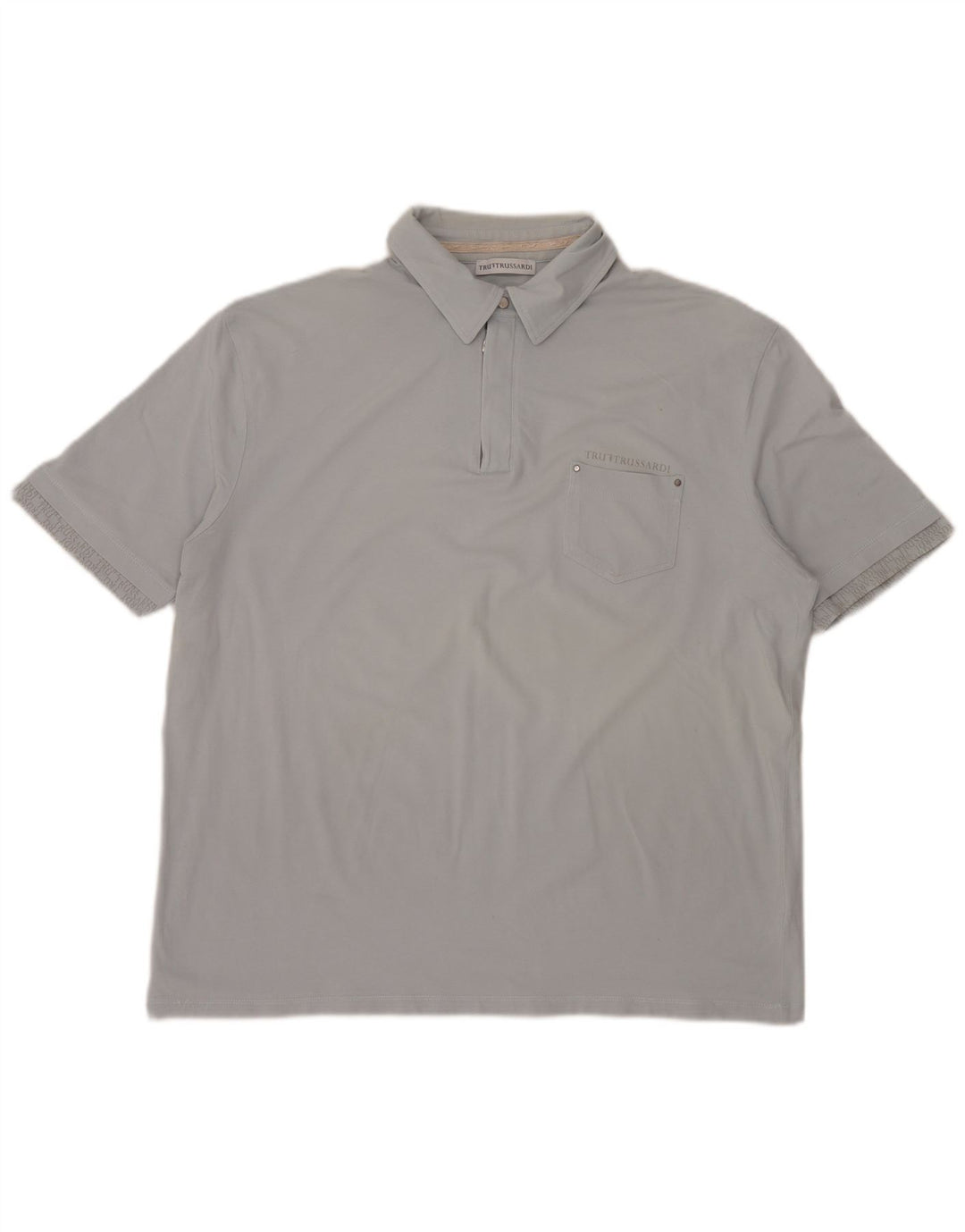 Tricou polo pentru bărbați Trussardi 3XL gri