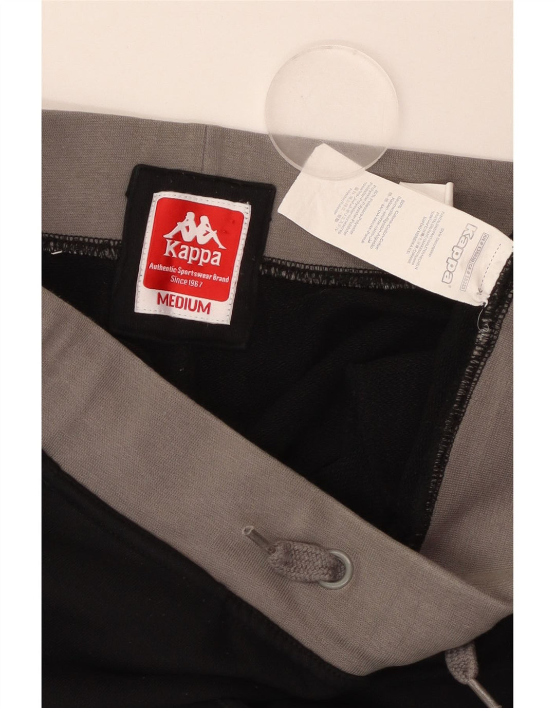 Pantaloni de trening Kappa pentru femei Joggeri UK 14 Bumbac mediu negru