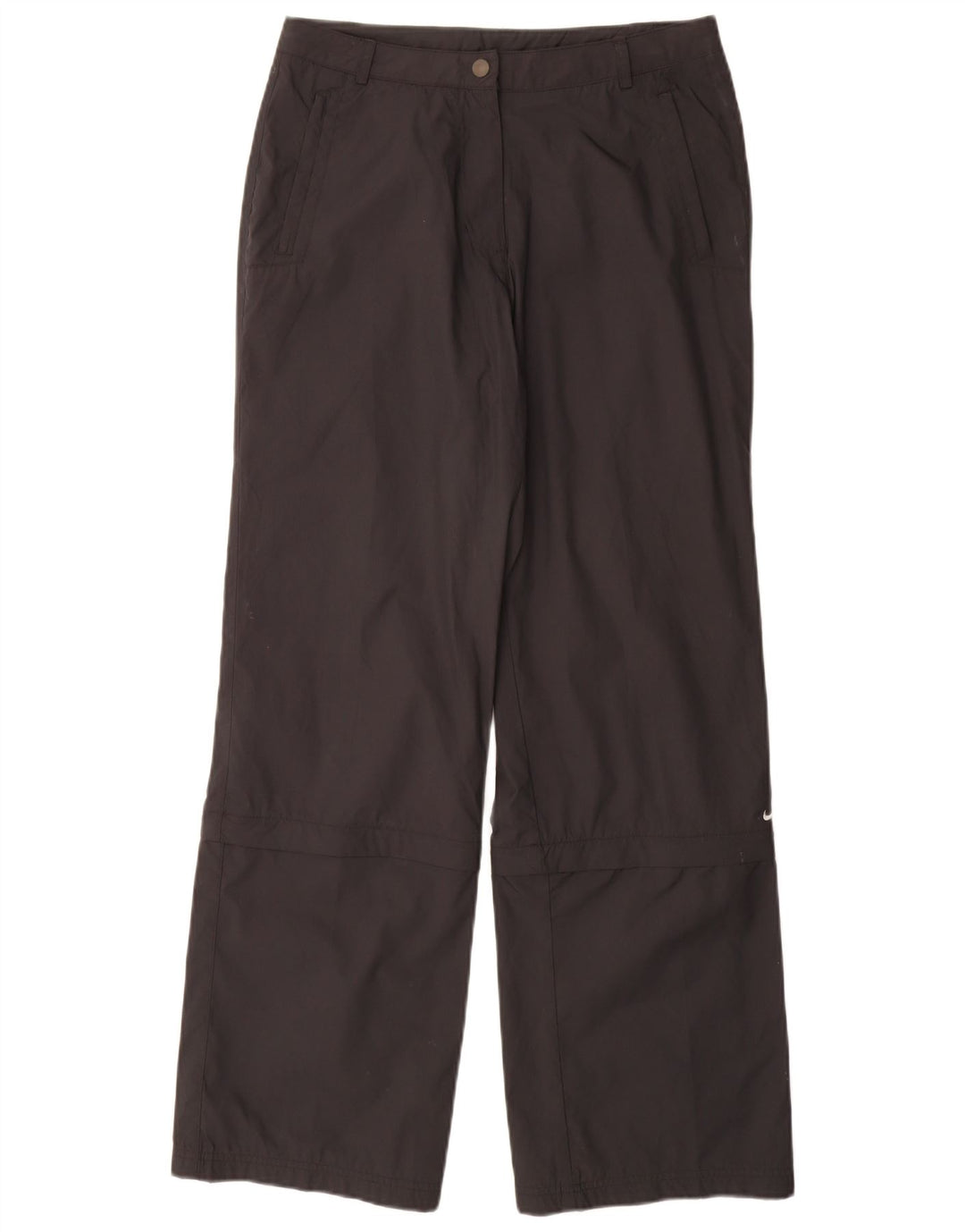 Pantaloni de trening NIKE pentru femei UK 12 Poliester mediu negru