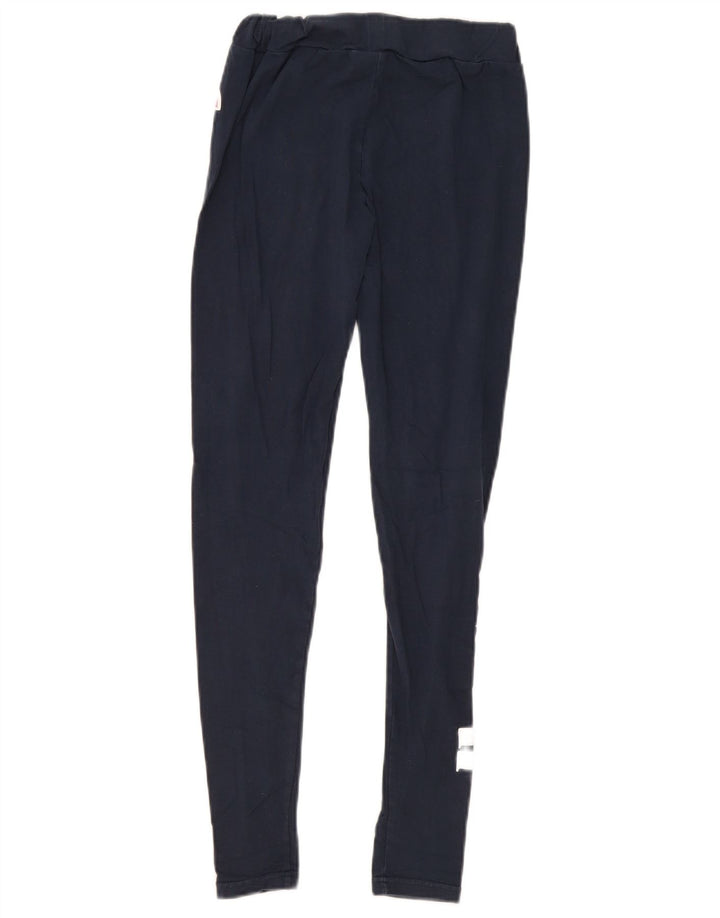 Leggings pentru femei Ellesse UK 10 mic, albastru bleumarin, bumbac