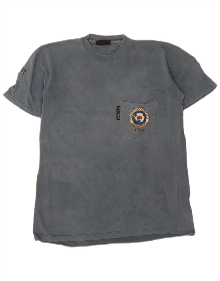 Tricou pentru bărbați Napapijri Top Medium Blue