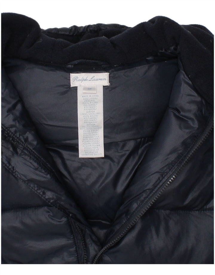 Salopetă căptușită cu glugă pentru bebeluși Ralph Lauren 3-6 luni Bleumarin iarnă