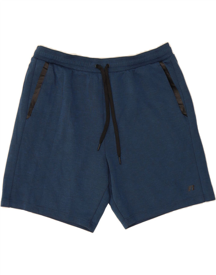 RUSSELL ATHLETIC Mens Sport Shorts XL  Blue Polyester Vintage Russell Athletic and Second-Hand Russell Athletic from Messina Hembry 