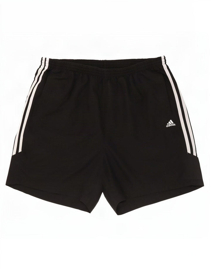 Pantaloni scurți sport pentru bărbați Adidas XL poliester negru