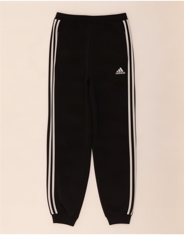 Adidas Băieți Pantaloni Trening Pantaloni Joggeri 11-12 Ani Poliester Negru