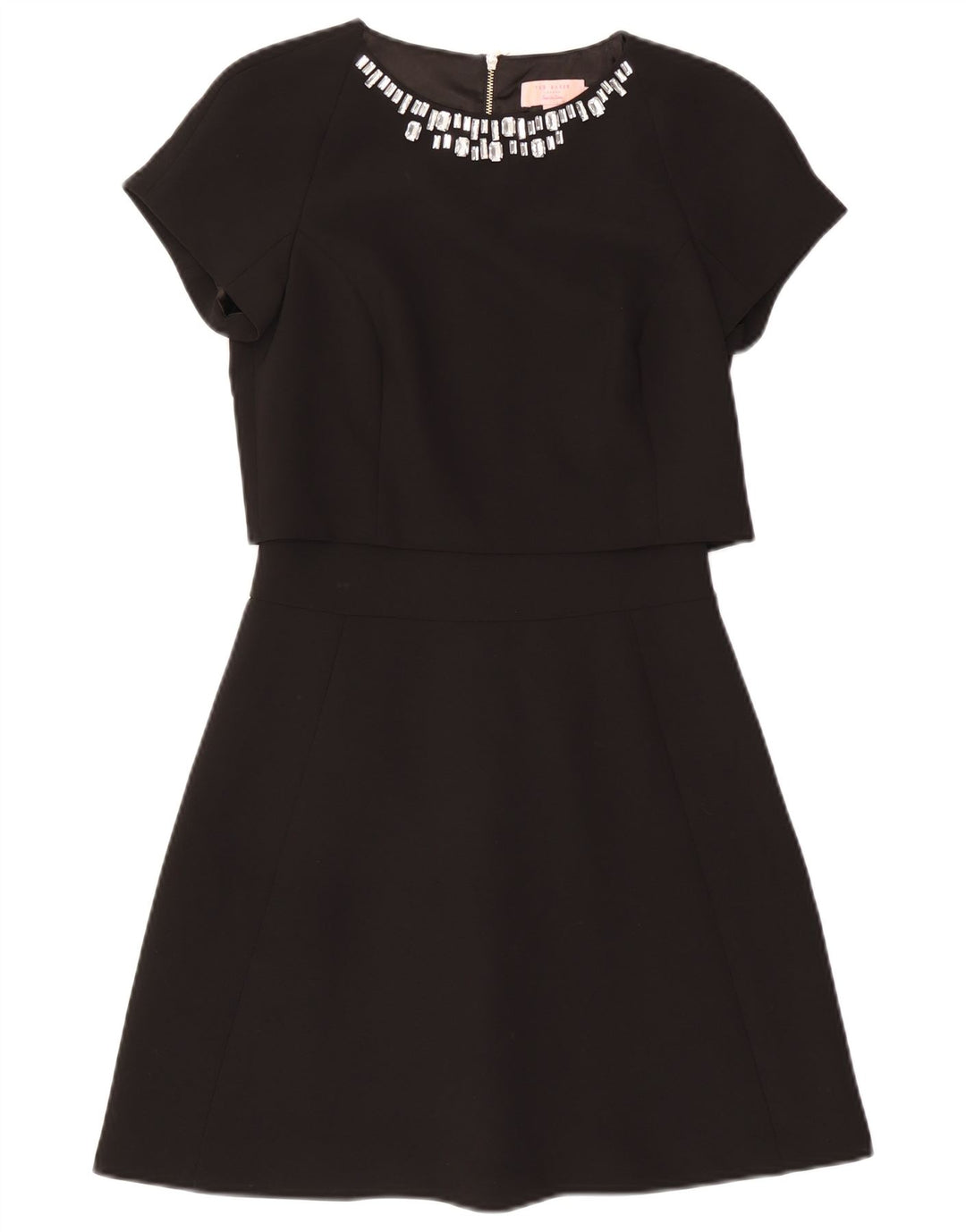Rochie A-Line pentru femei Ted Baker Mărimea 0 2XS Poliester negru