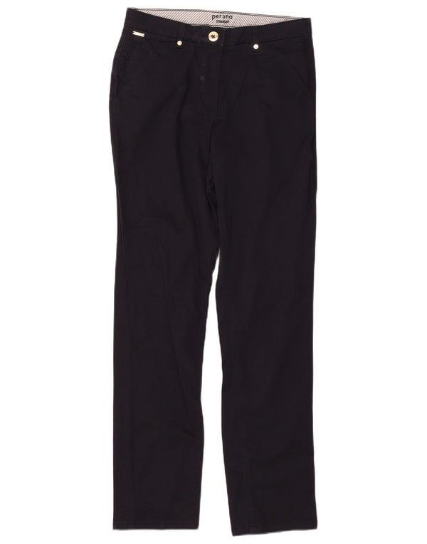Pantaloni casual pentru femei Marks & Spencer UK 10 Small W30 L31 Bleumarin