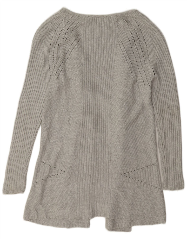 Pulover cardigan deschis pentru femei Marks & Spencer UK 10 mic gri