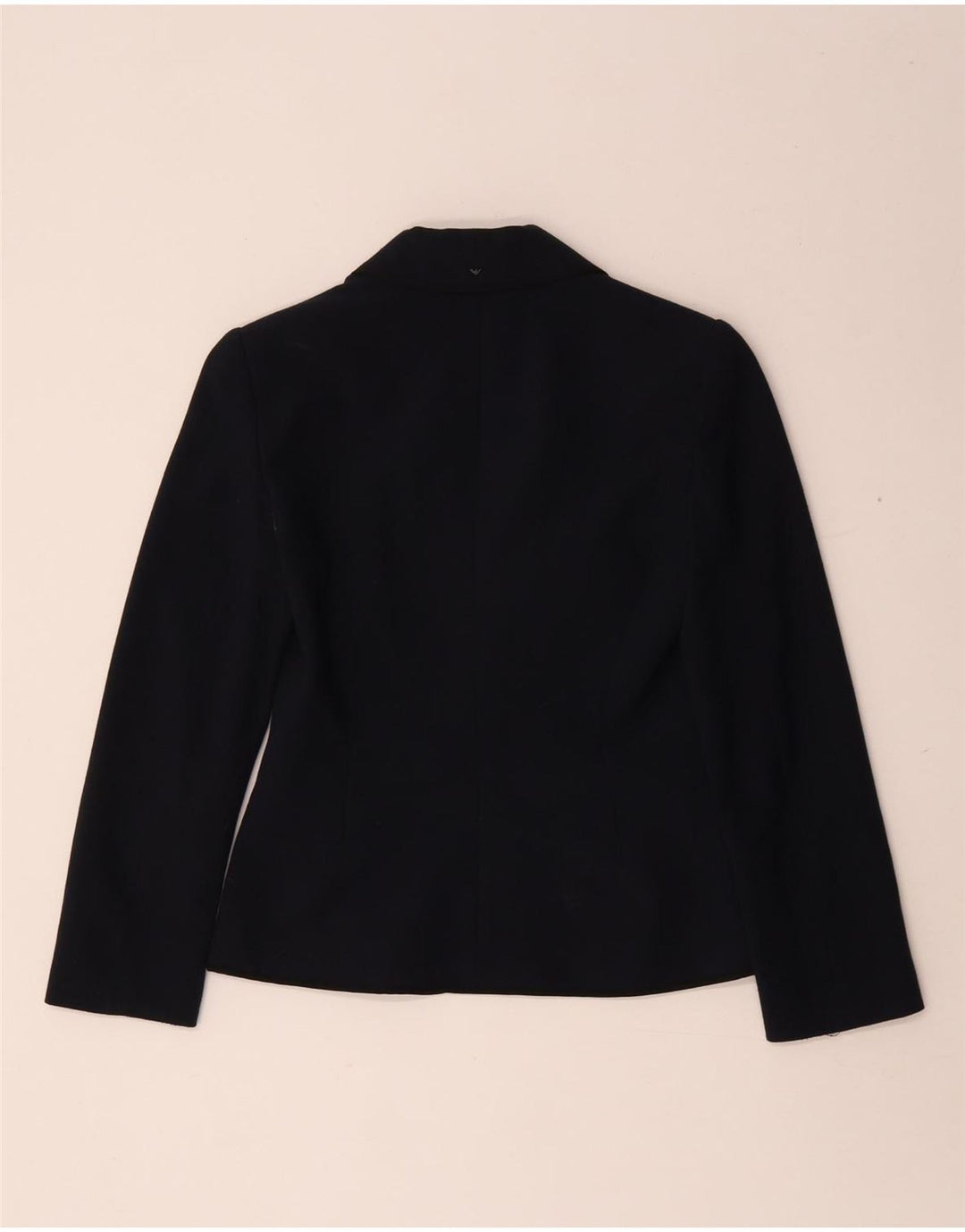 Jachetă Blazer pentru femei Armani Jeans cu 2 nasturi IT 40 Mic Bleumarin