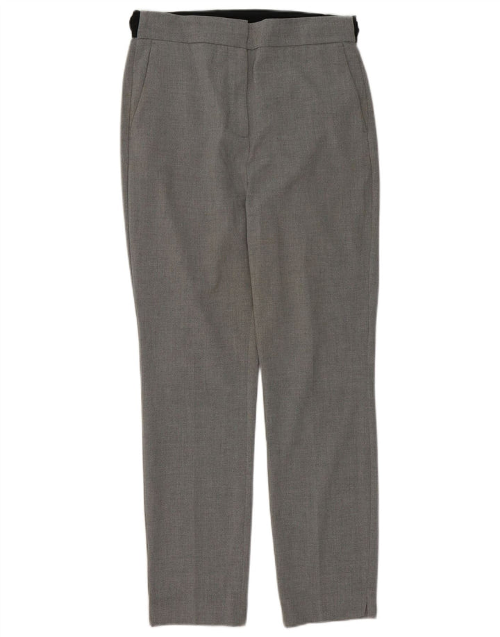 Pantaloni chino slim pentru femei Zara Mediu L30 L28 Gri Poliester