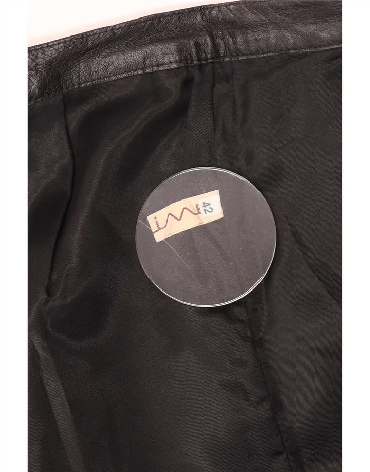 Fusta din piele pentru femei Maxime IT 42 Medium W26 Negru