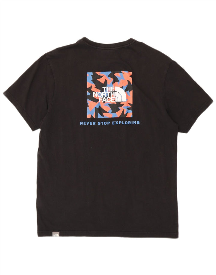 Tricou grafic pentru bărbați The North Face Top Medium Black Bumbac