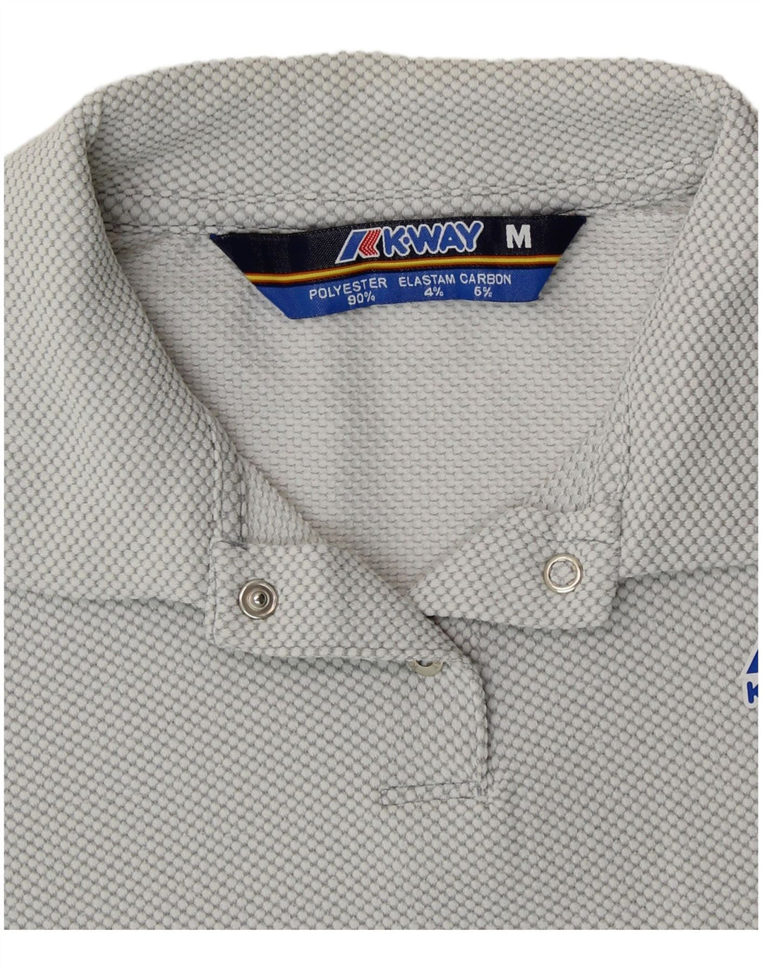 Tricou polo pentru femei K-WAY UK 14 Medium Gri Poliester