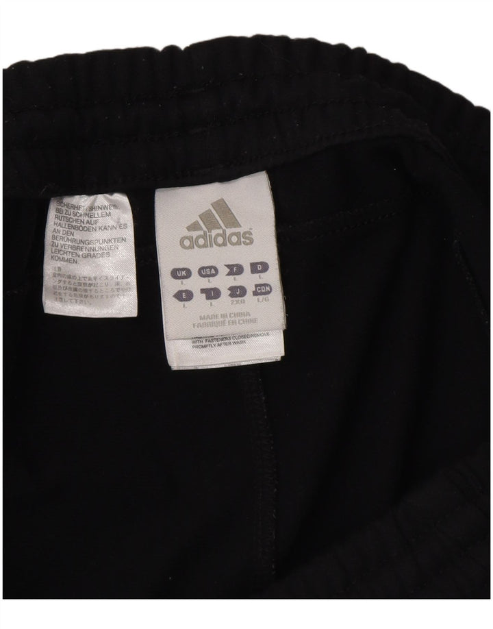 Pantaloni de trening ADIDAS pentru bărbați, mari, negru, poliester