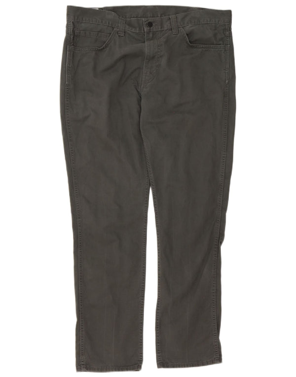 Pantaloni casual Levi's 511 Slim pentru bărbați L38 L32 bumbac gri
