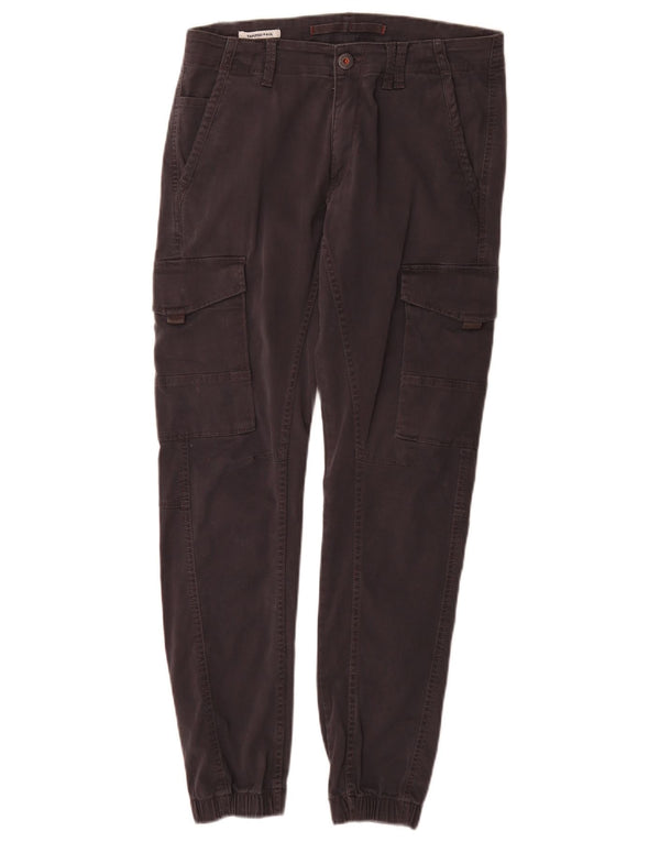 Pantaloni cargo Jack & Jones Paul Tapered Joggers pentru bărbați W30 L32 bumbac gri