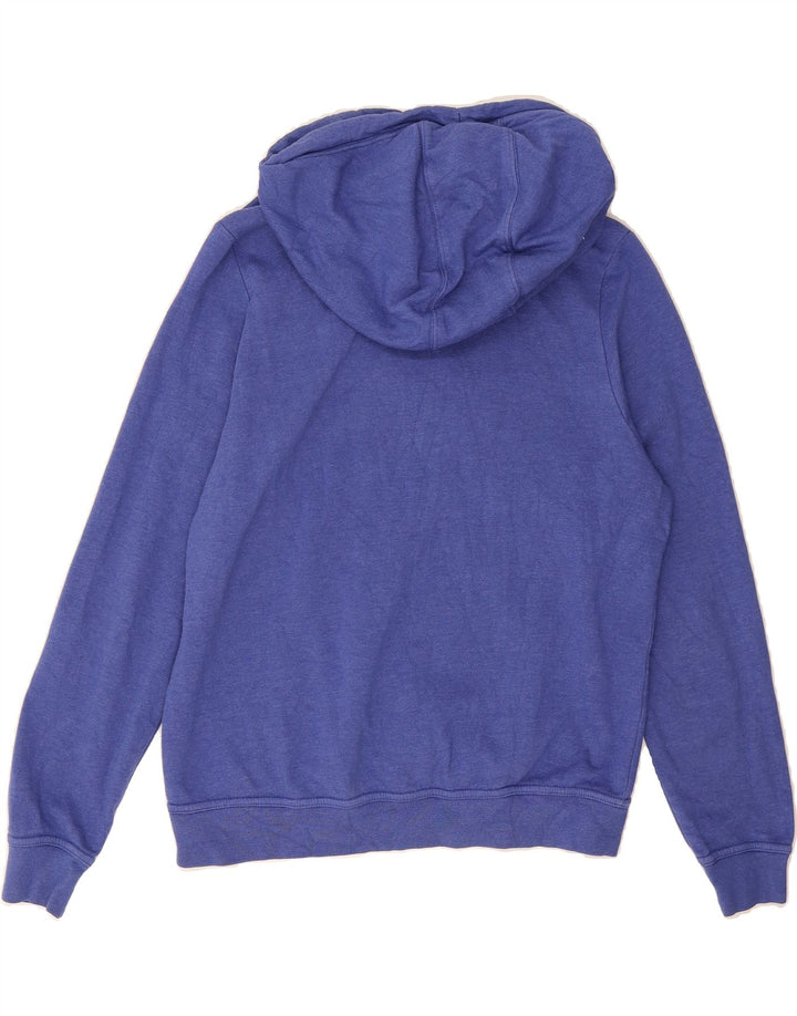 NIKE Womens Hoodie Jumper UK 14 Medium Blue Cotton Vintage Nike and Second-Hand Nike from Messina Hembry 