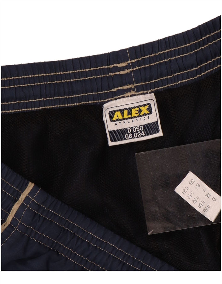 Alex & co. Pantaloni de trening pentru femei UK 24 4XL Bleumarin Poliester