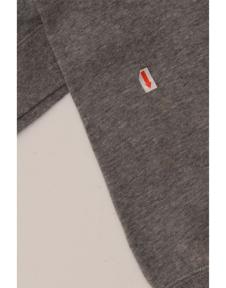 Pulover NIKE pentru băieți, cu glugă, 12-13 ani, mare, gri