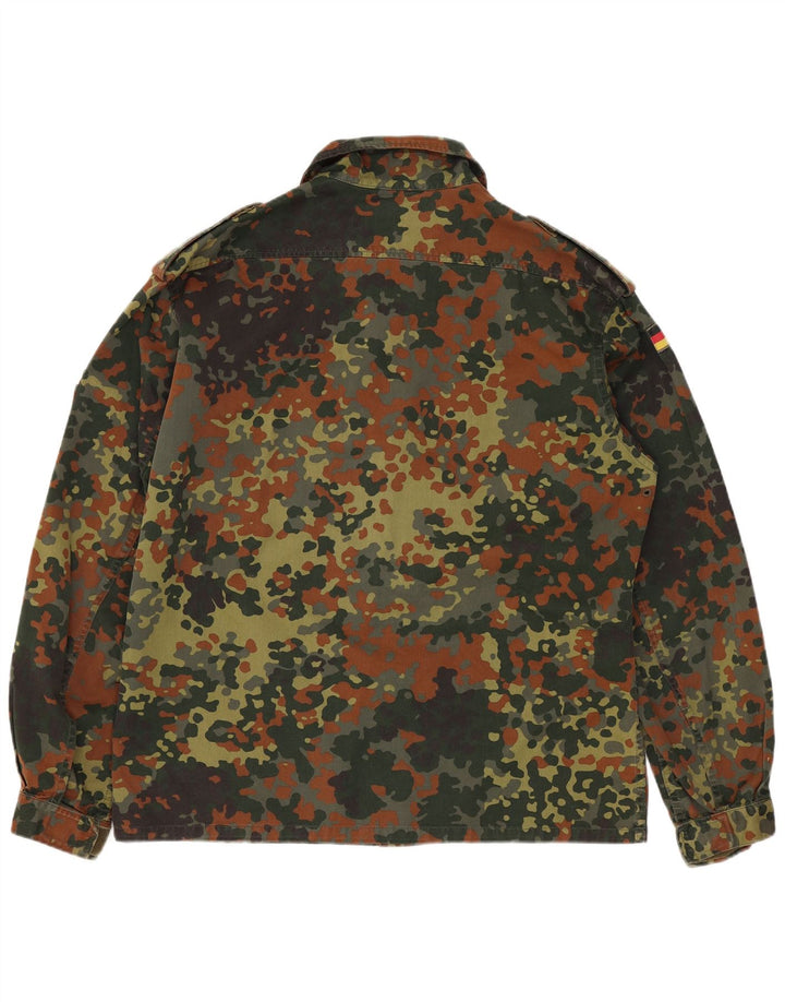 Cămașă militară de epocă pentru bărbați, camuflaj mic kaki