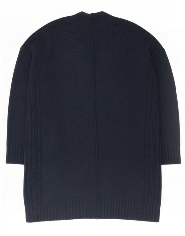 Pulover cardigan cu paragate pentru femei Marks & Spencer UK 14 Medium Bleumarin