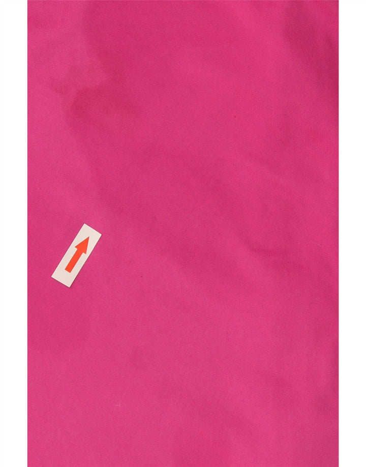 Pulover Puma pentru femei, cu fermoar, UK 16, poliester roz mare