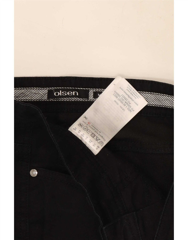 Blugi slim pentru femei Olsen UK 14 Medium W30 L30 Negri