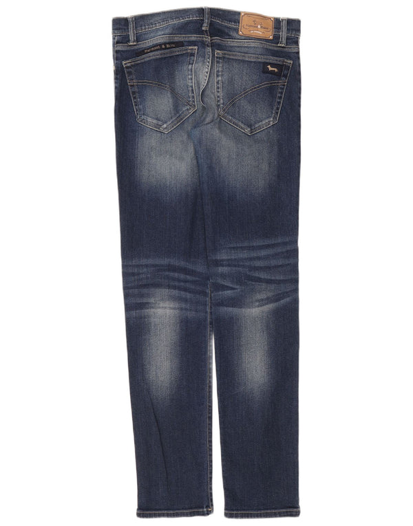 Blugi slim pentru femei Harmont & Blaine IT 46 Large W34 L33 Blue Bumbac