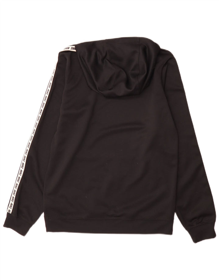Pulover Nike Grafic pentru bărbați, poliester mic, negru