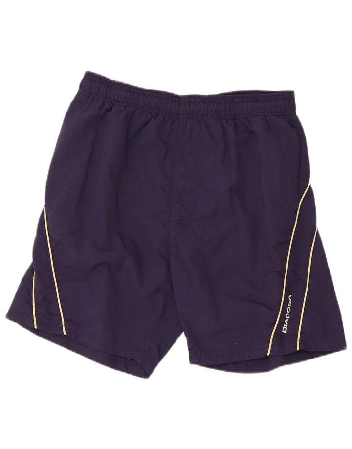 Pantaloni scurți sport Diadora pentru bărbați, mari, albastru, poliamidă