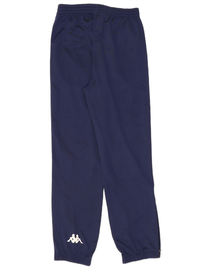 Pantaloni de trening cu grafică pentru bărbați Kappa Pantaloni de jogging Mici Poliester bleumarin
