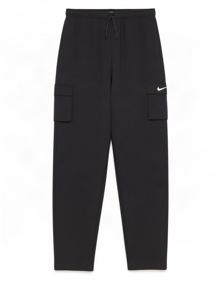 Pantaloni de trening cargo Nike pentru bărbați, nailon mediu negru