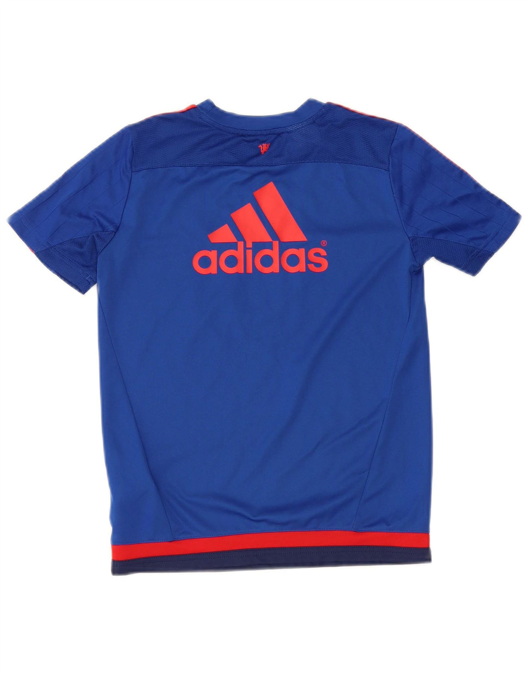 Tricou grafic ADIDAS Manchester United pentru băieți Top 9-10 ani albastru