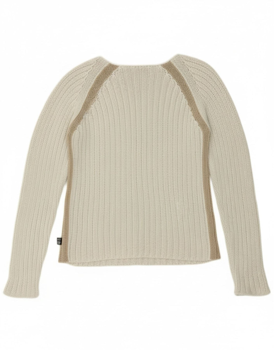 Pulover pentru femei Killer Loop cu decolteu cu barca UK 10, cu dungi albe mici