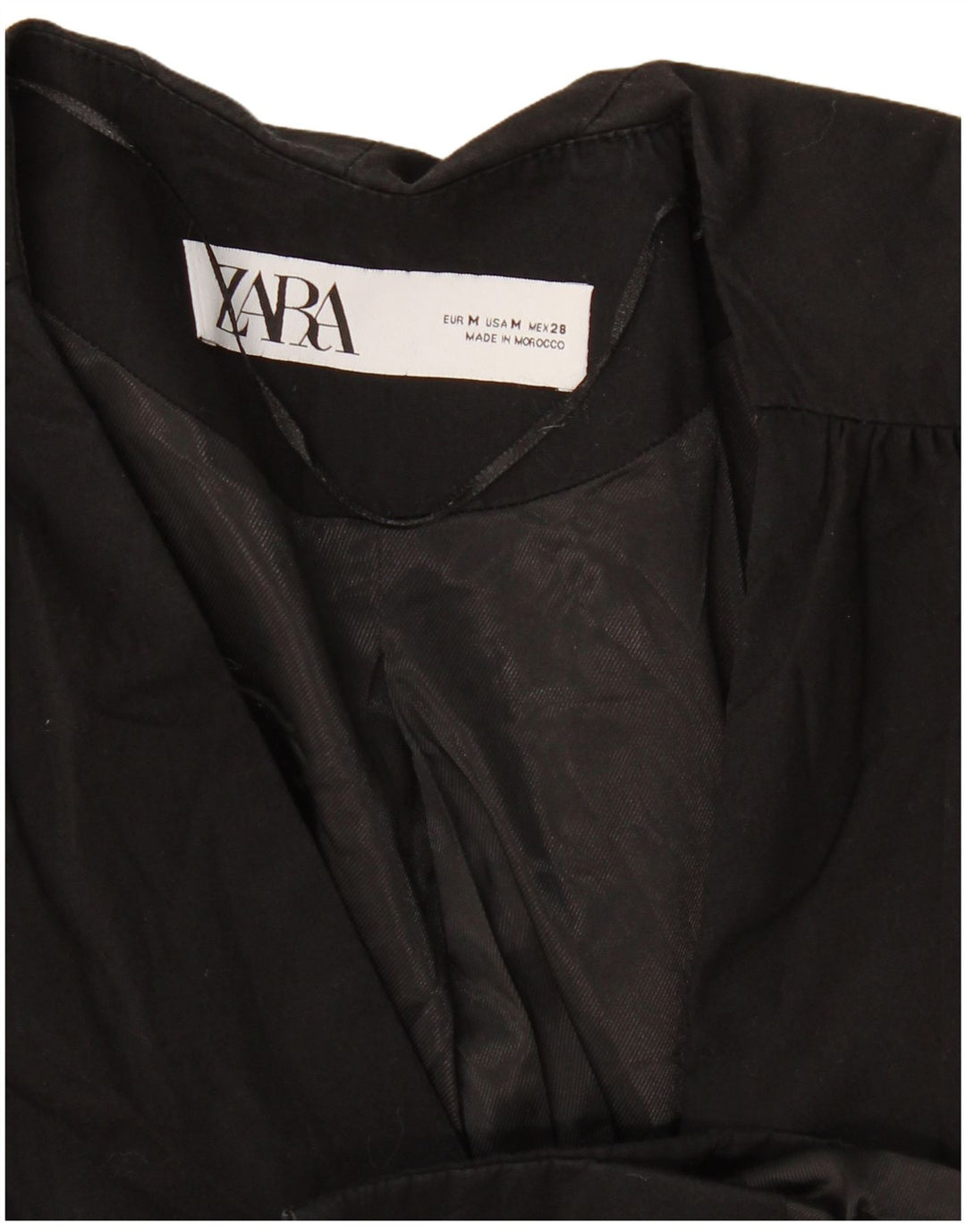 Blazer pentru femei Zara UK 12 Medium Black