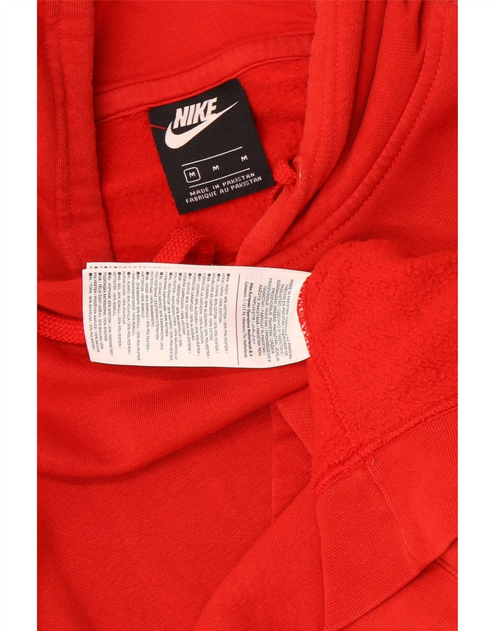 Pulover NIKE pentru bărbați, bumbac roșu mediu