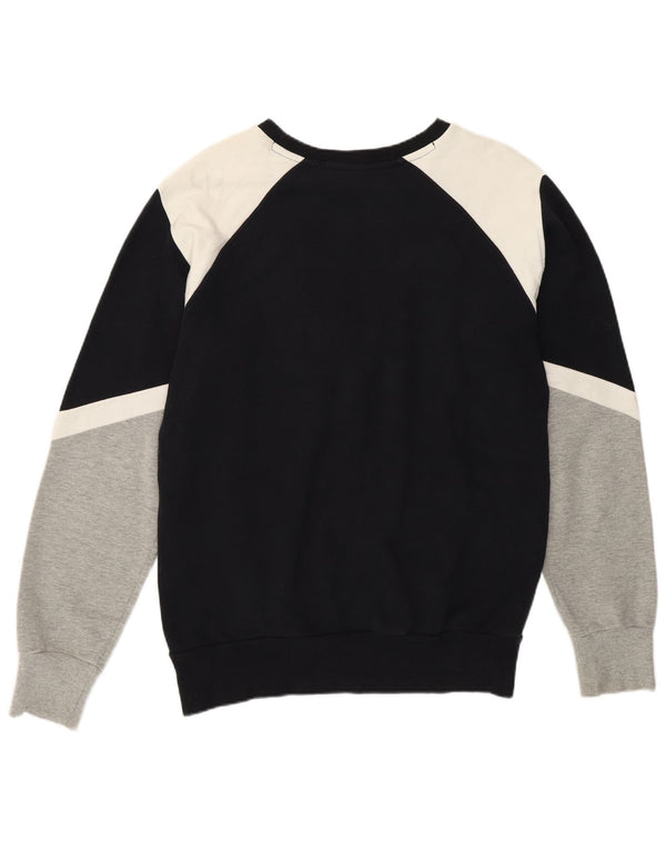 Pulover cu grafic pentru femei Ellesse UK 10, negru, color block