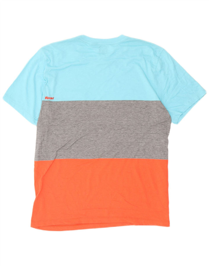 Tricou grafic pentru bărbați Volcom Top XL, multicolor, bumbac color bloc