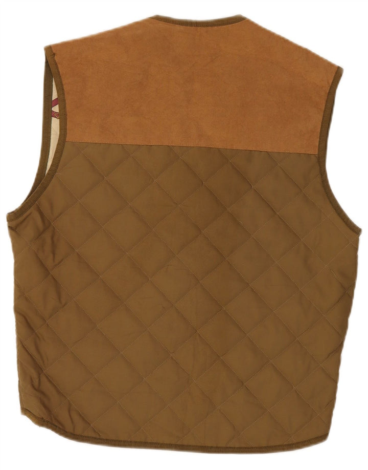 Gilet matlasat pentru bărbați Casucci UK 36 Poliester kaki mic
