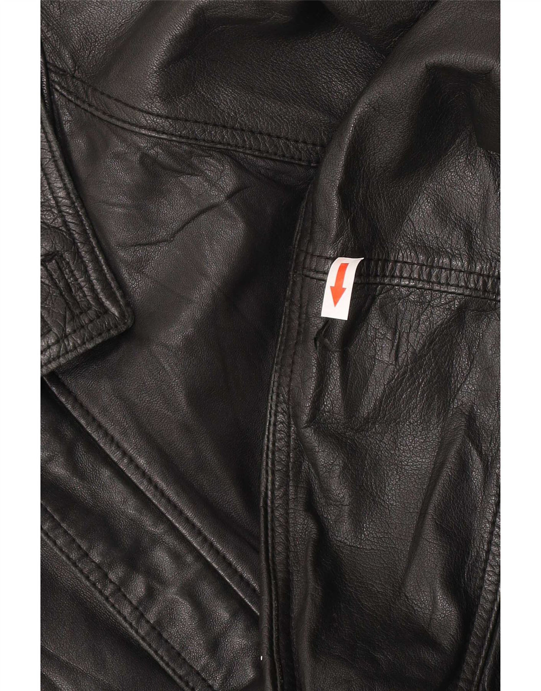 Jachetă de piele pentru bărbați Alta Moda Firenze IT 56 3XL Negru