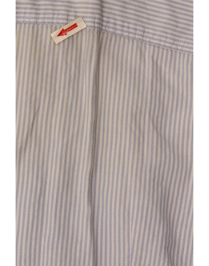 Cămașă Tommy Hilfiger pentru femei US 6 Medium Blue Pinstripe Bumbac