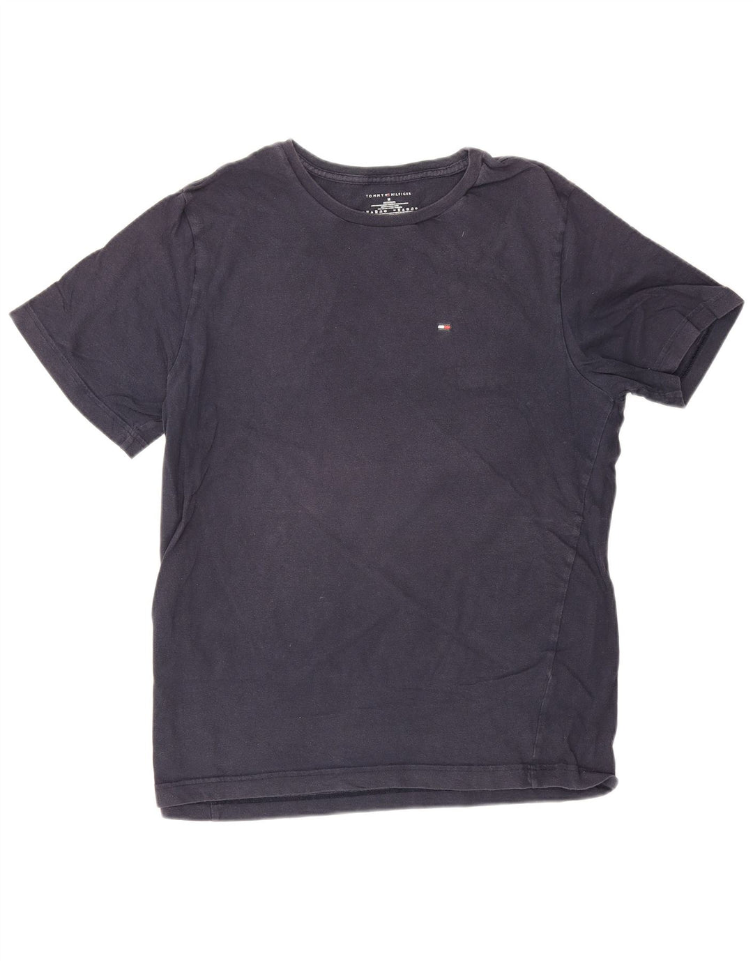 Tricou pentru bărbați Tommy Hilfiger Top mediu din bumbac bleumarin