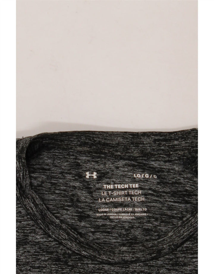 Tricou pentru bărbați UNDER ARMOUR Top mare, gri pete