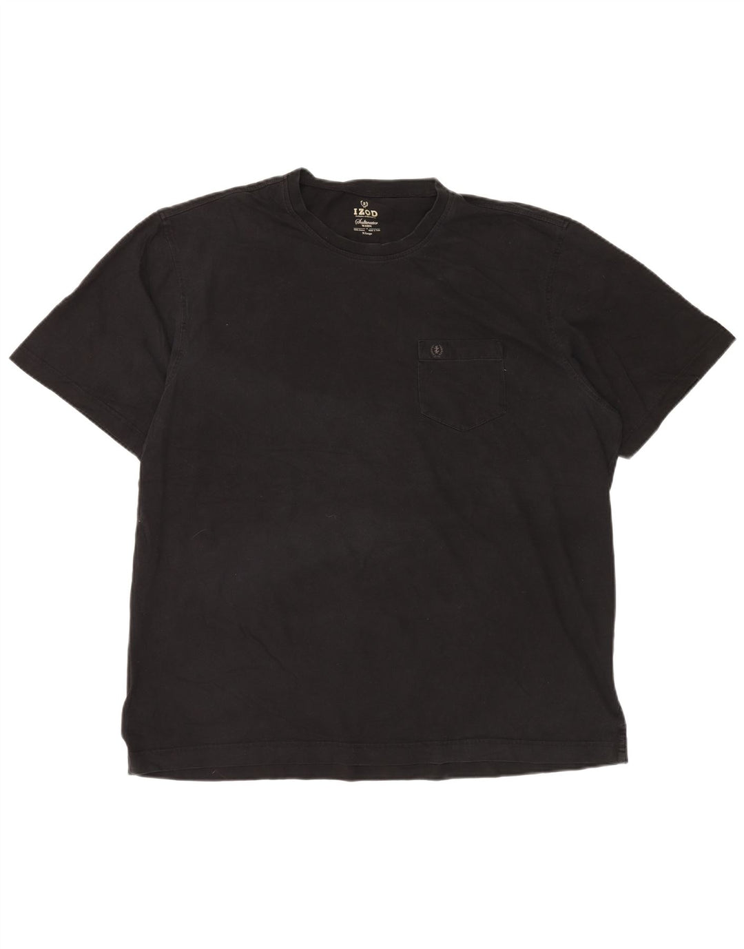 Izod Bărbați Tricou Top XL Bumbac Negru