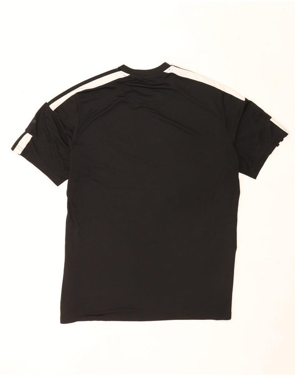 Tricou pentru bărbați Adidas Aeroready Top XL Negru Poliester Colorblock