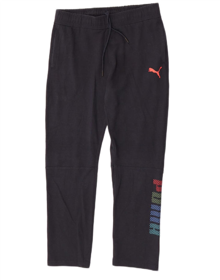 Pantaloni de trening Puma Graphic pentru bărbați XL, bumbac negru