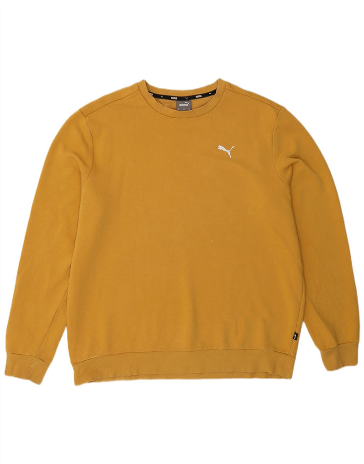 Pulover pentru bărbați Puma Regular Fit Jumper XL Bumbac galben
