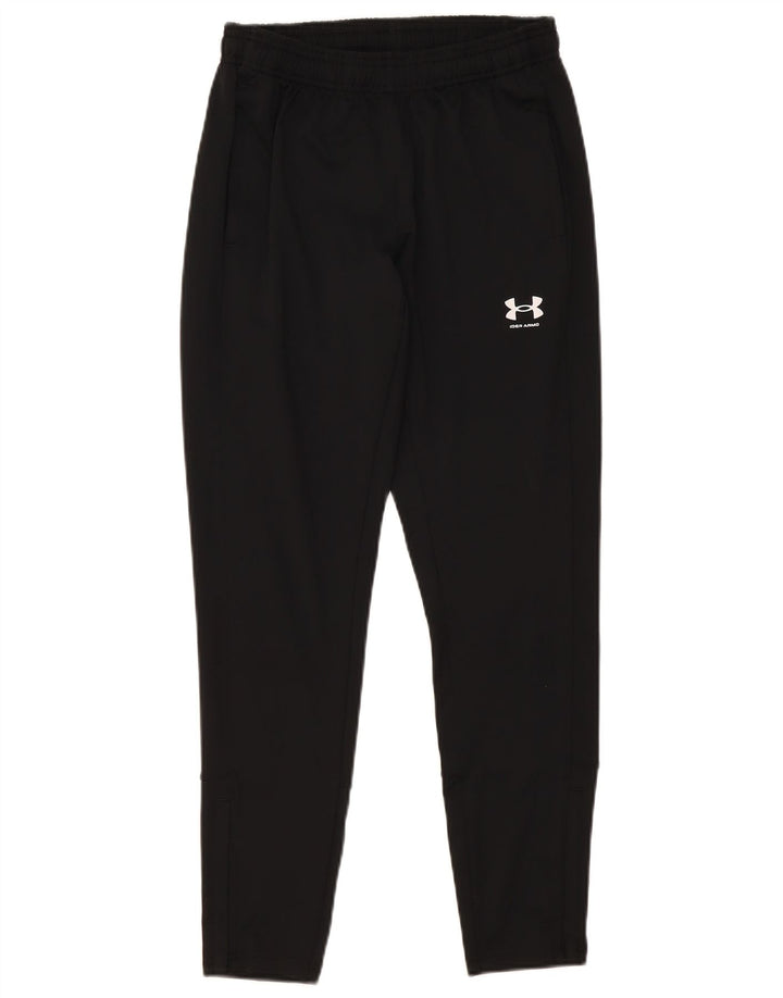Pantaloni de trening Under Armour pentru bărbați, poliester negru mic