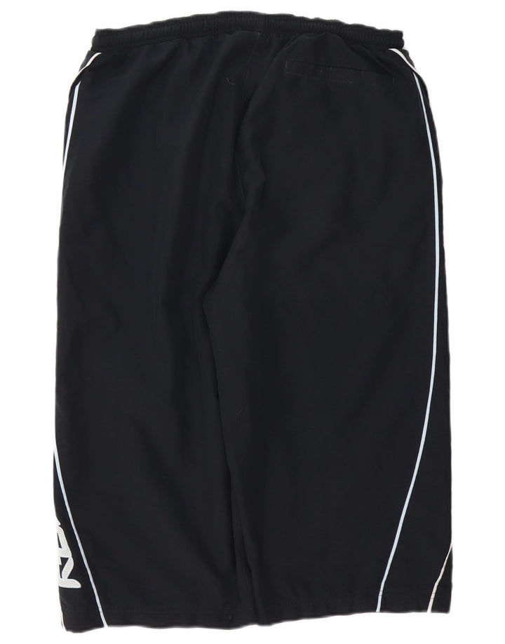 Pantaloni scurți sport REEBOK Graphic Bermuda pentru bărbați IT 50 Poliester negru mare